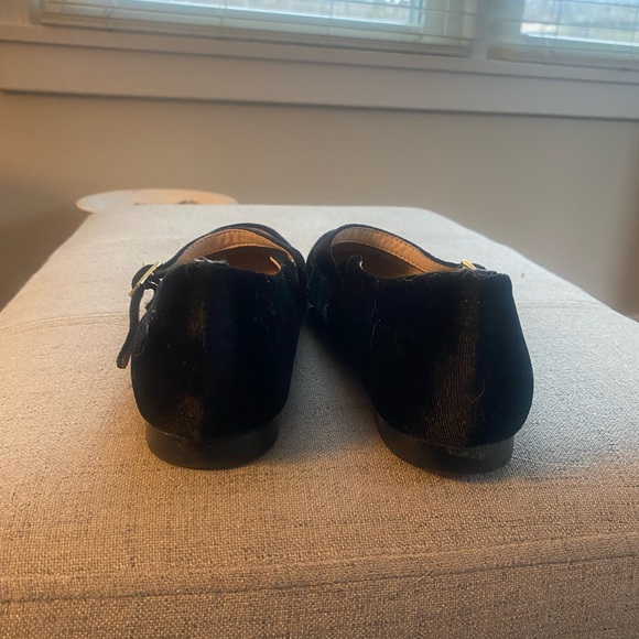 GAP Women's Black Velvet Mary Jane Shoes Sz 8 - Picture 4 of 5